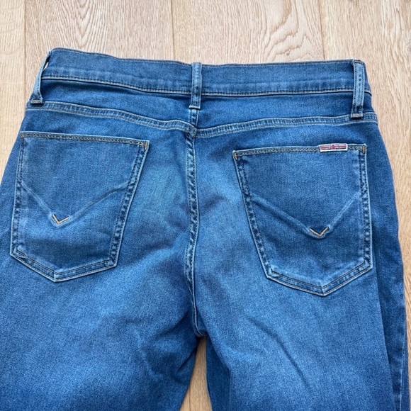 HUDSON BLAKE SLIM STRAIGHT BLUE JEANS - 32 - Picture 5 of 12